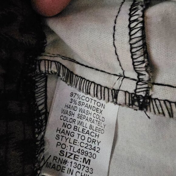 💥213 Umgee Animal Print Moto Pull On Jegging Pants - Picture 8 of 8